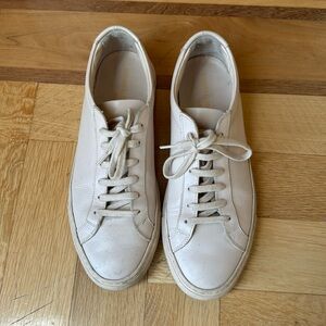 Common Projects women's achilles sneakers pink beige